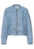 Blouson im Denim-Look mit Rundhals light blue soft wash