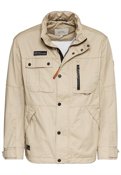 Blouson im Fieldjacket-Stil beige