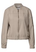 Blouson im Melange-Look morning beige