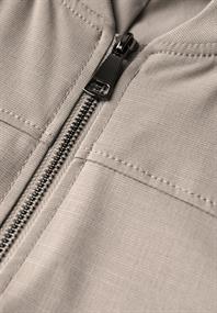Blouson im Melange-Look morning beige