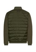 Blouson im Stepp-Fleece-Mix forest green