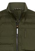 Blouson im Stepp-Fleece-Mix forest green