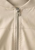 Blouson in Unifarbe coastal beige