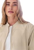 Blouson in Unifarbe coastal beige