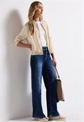 Blouson in Unifarbe coastal beige