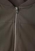 Blouson in Unifarbe nomad brown