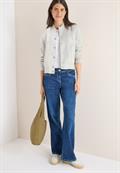 Blouson in Wolloptik light greige melange