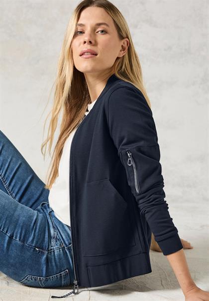 Blouson-Jacke deep petrol