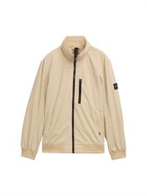 Blouson Jacke mit Kapuze im Stehkragen field rye brown