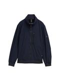 Blouson Jacke mit Kapuze im Stehkragen sky captain blue
