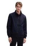 Blouson Jacke mit Kapuze im Stehkragen sky captain blue