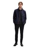 Blouson Jacke mit Kapuze im Stehkragen sky captain blue