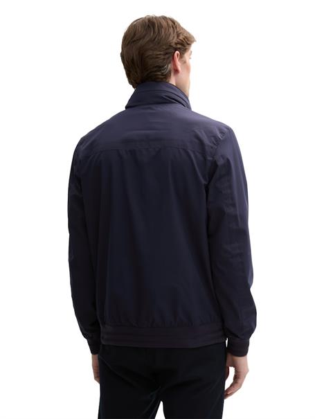 Blouson Jacke mit Kapuze im Stehkragen sky captain blue