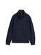 Blouson Jacke mit Kapuze im Stehkragen sky captain blue