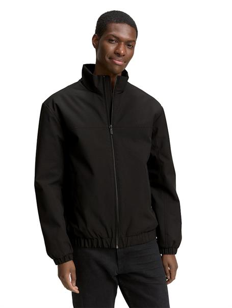 Blouson Jacke mit Stehkragen black