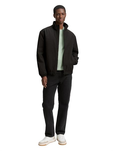 Blouson Jacke mit Stehkragen black