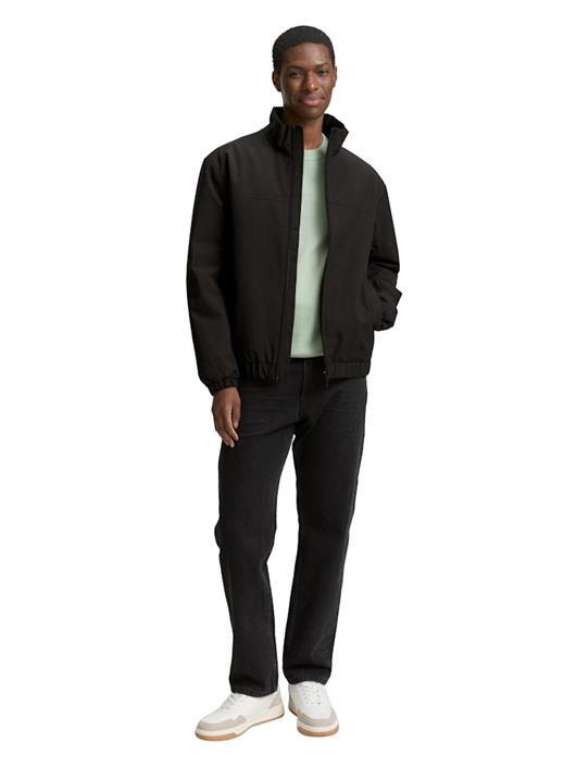 blouson-jacke-mit-stehkragen-black