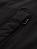 Blouson Jacke mit verstaubarer Kapuze black