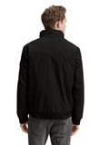 Blouson Jacke mit verstaubarer Kapuze black
