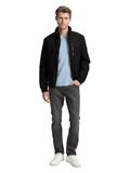 Blouson Jacke mit verstaubarer Kapuze black
