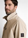 Blouson Jacke mit verstaubarer Kapuze cashew beige