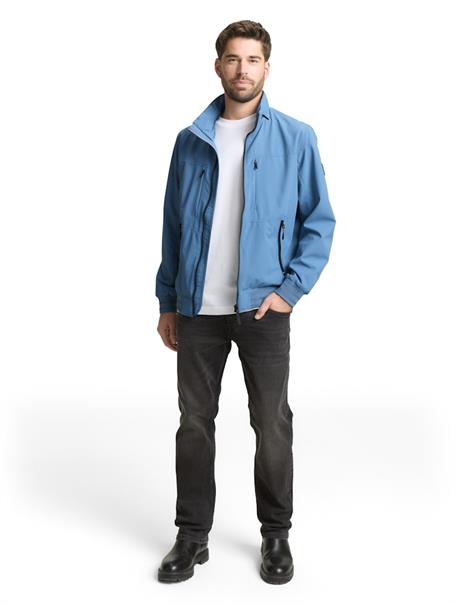 Blouson Jacke mit verstaubarer Kapuze marine blue