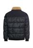 Blouson mit abnehmbarem Kragen dark navy melange