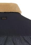 Blouson mit abnehmbarem Kragen dark navy melange