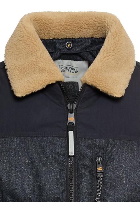 blouson-mit-abnehmbarem-kragen-dark-navy-melange