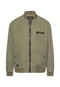 Blouson mit Bomberkragen aus Ribstop deep olive