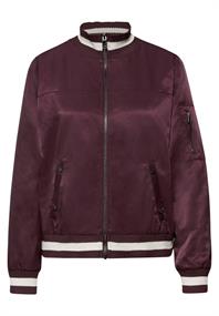 Blouson mit Collegedetails jazz berry