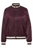 Blouson mit Collegedetails jazz berry