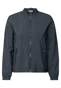 Blouson mit feiner Struktur slate khaki
