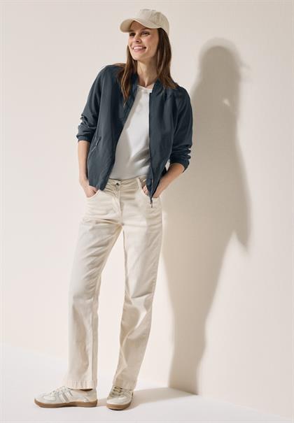 Blouson mit feiner Struktur slate khaki