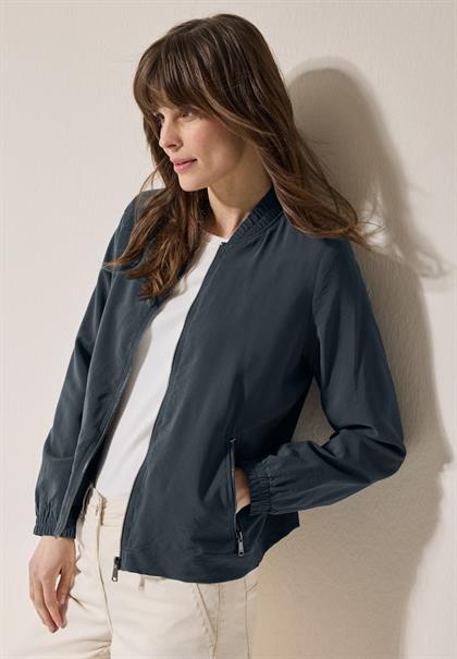 Blouson mit feiner Struktur slate khaki