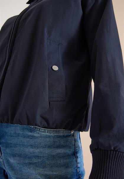 Blouson mit Hemdblusenkragen urban dark blue