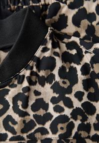 Blouson mit Leo-Muster black