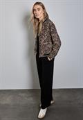 Blouson mit Leo-Muster cub brown