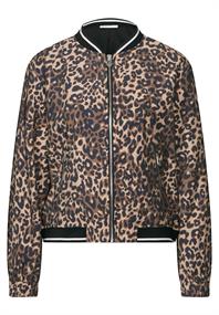 Blouson mit Leo-Muster cub brown