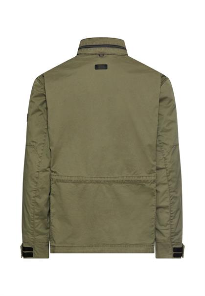 Blouson mit rollbarer Kapuze deep olive