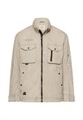 Blouson mit Stehkragen light beige