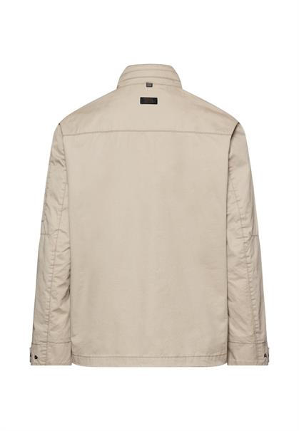 Blouson mit Stehkragen light beige
