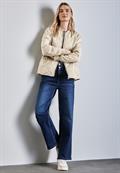 Blouson mit Steppmuster pearly sand