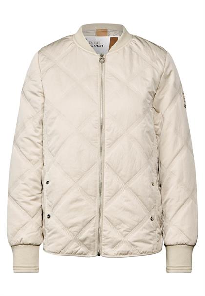 Blouson mit Steppmuster pearly sand