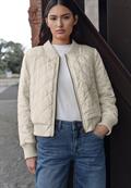 Blouson mit Steppmuster powder beige