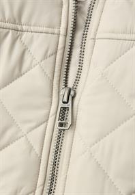Blouson mit Steppmuster powder beige