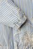 Blouson mit Streifen und Embroidery sky lavender blue