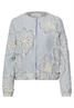 Blouson mit Streifen und Embroidery sky lavender blue