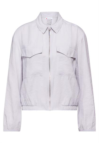 Blouson mit Taschen heather grey