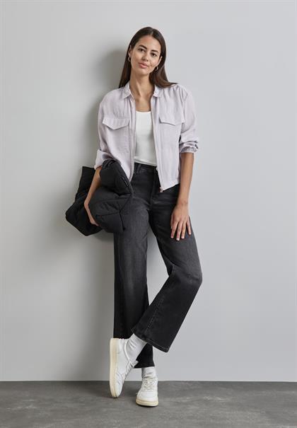 Blouson mit Taschen heather grey